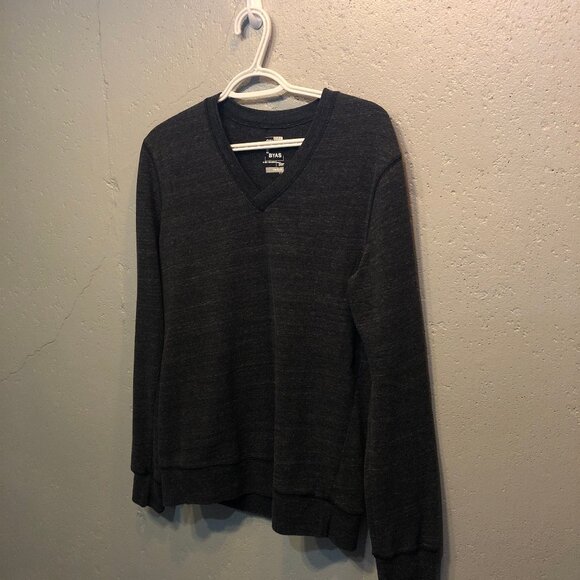 On The Byas Sweater Adult Size Medium Black Polyester/Cotton/Rayon - Picture 2 of 7